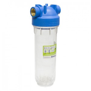 ATLAS FILTRI   Фільтр-колба  DP MONO  TS (прозора)  Ø3/4" OT (латунь)  10"  45°C  8 bar  KIT